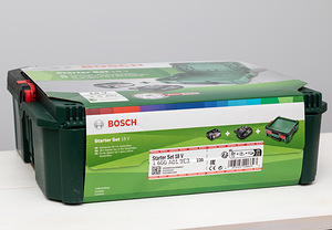 Bosch universal pump 18v ja aku starter kohver (3 foto / 4)