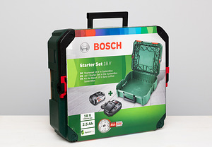 Bosch universal pump 18v ja aku starter kohver (4 foto / 4)