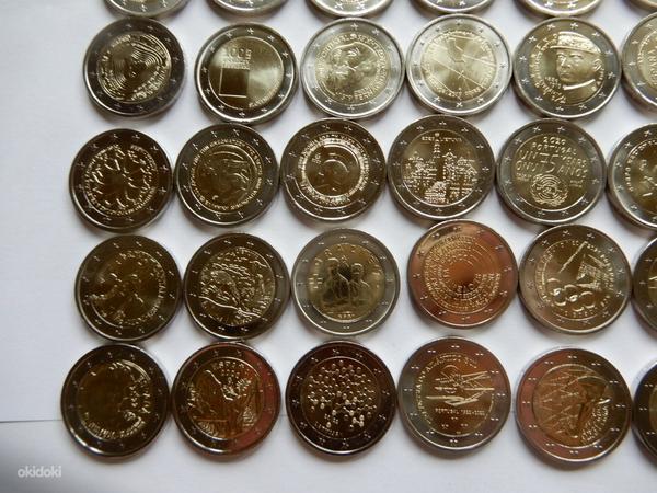 72 разные памятные монеты номиналом 2 евро (фото #4)