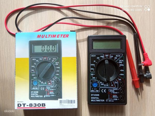 Мультиметер-тестер DT-830B (фото #1)