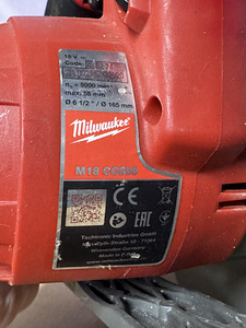 Ketassaag Milwaukee M18 CCS55 (veaga) (3 foto / 3)