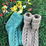 Носки-валеночки толстые вязанные шерсть на заказ (фото #1)