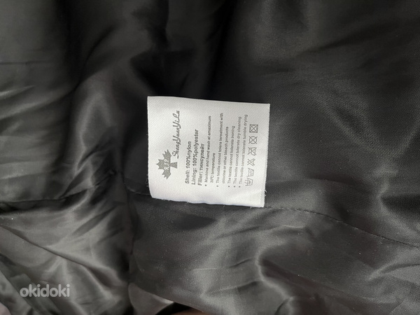Теплая куртка М/L, цвет баклажан (фото #5)
