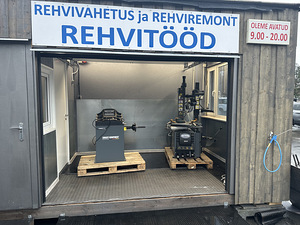Mobiilne rehvitöökoda (3 foto / 6)