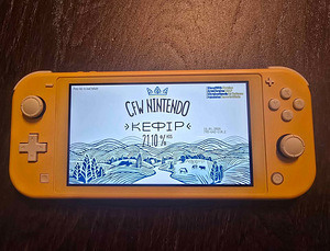 CFW JAILBREAK Nintendo switch lite + 15 игр + sd карта (2 фото из 2)