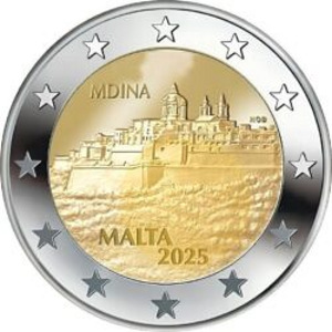 2 евровые монеты 2025 (3 фото из 3)