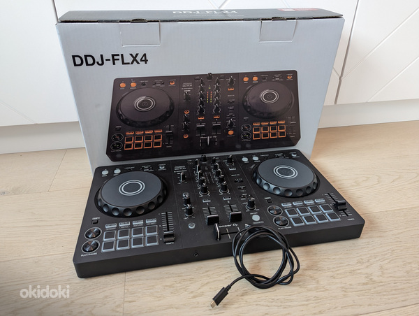 2-канальный DJ-контроллер Pioneer DJ DDJ-FLX4 (фото #1)