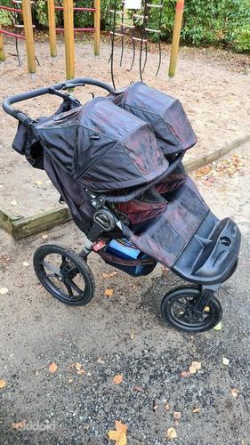 Baby Jogger Summit xc double коляска для двойни (фото #1)