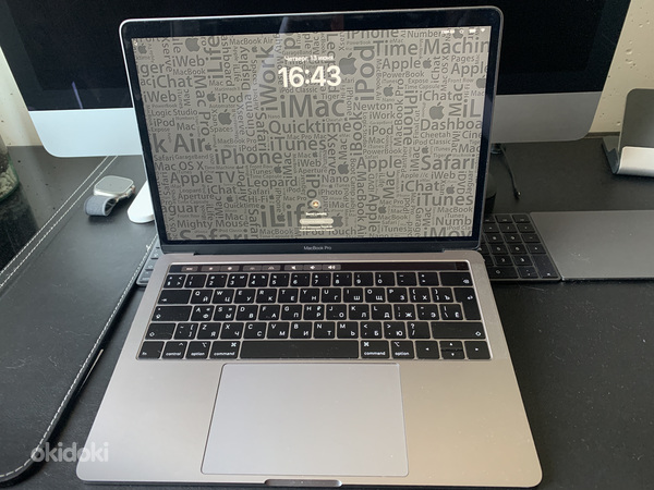 Apple Macbook Pro 13″ 2019 i5, 8/128, ENG/RU, (Touch Bar) (foto #1)