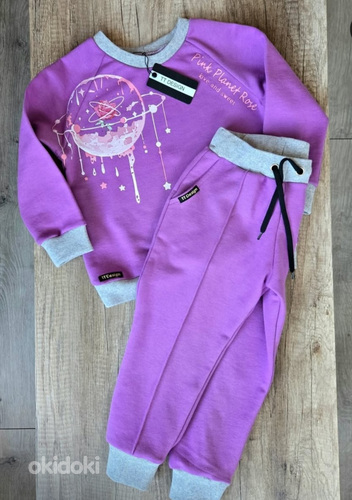 Uus käsitöö puuvilla komplekt 104-110