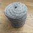 Продам 4 рулона серой вязаной ленты (фото #2)