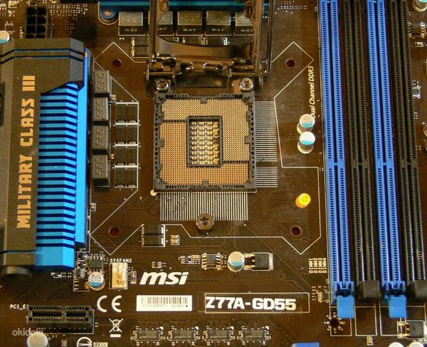 MSI Z77A-GD55, i5-3570, 8GB DDR3-12800U (foto #4)