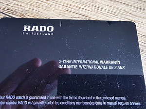 M: UUS RADO Coupole naiste käekell ! (5 foto / 7)