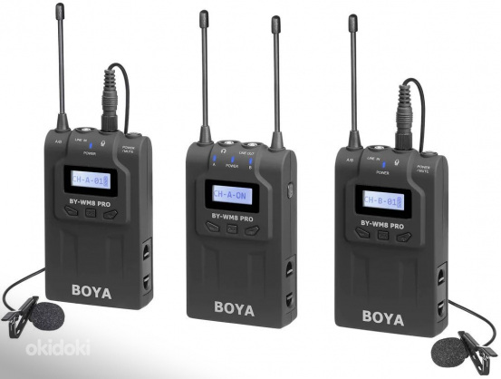 Mikrofon Boya BY-WM8 Pro-K2 UHF Wireless (foto #3)