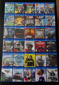 PS4 mängud / Игры PS4 (A-M)