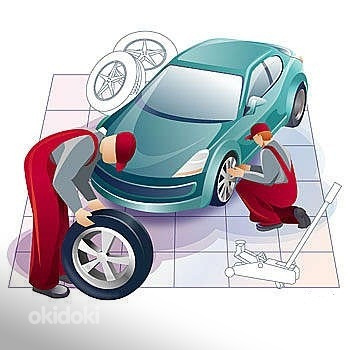 Autoremonditööd, авторемонт.