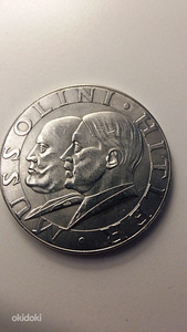 Münt MUSSOLINI – HITLER (2 foto / 2)