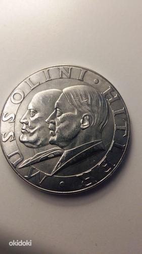 Монета МУССОЛИНИ - ГИТЛЕР (фото #2)