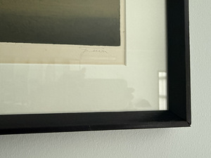 Eesti kunst Gita Teearu graafika Vana sadam (3 foto / 4)