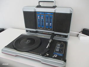 Kaasaskantav VOLNA-307 Stereo vinüüplaadimängija (2 foto / 3)