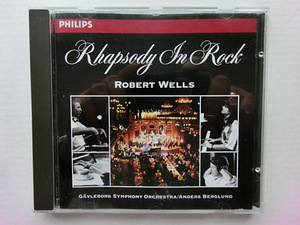 CD-Robert Wells -Rhapsody In Rock- 1989 - Germany. (1 foto / 5)