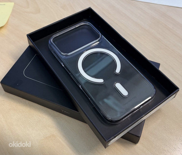 TAC Premium Чехол iPhone 17 Pro - Diamond Clear with MagSafe