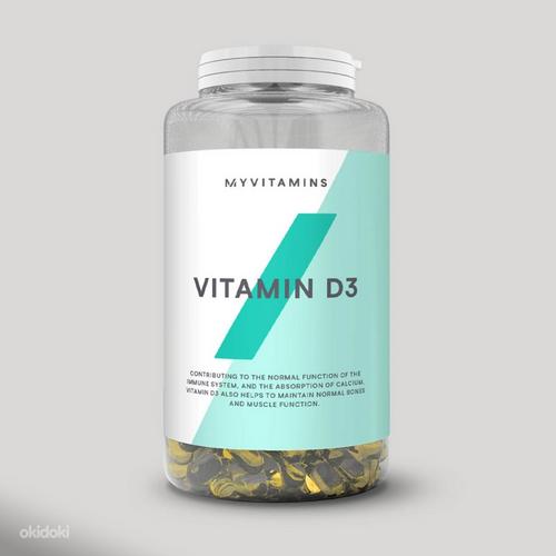 Д витамин D vitamin Витамин солнца 180 капсул (фото #1)