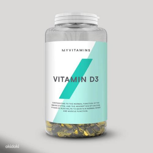 D vitamiin vitamin päikesevitamiin 180 kapsleid (foto #1)