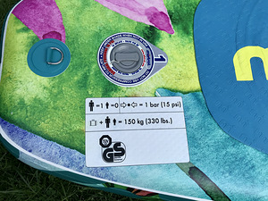 SUP aerulaud Mistral Tempo 10.5 täiskomplekt (5 foto / 10)