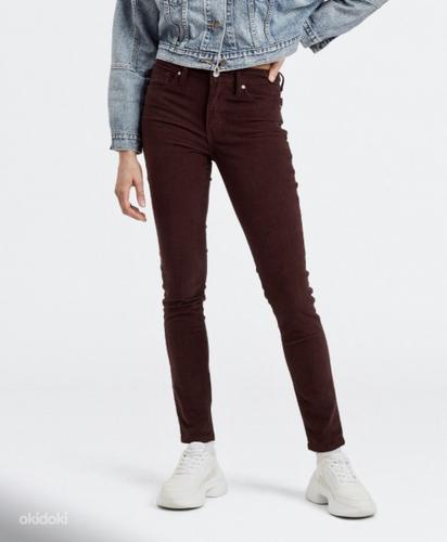Levis 721 high rise skinny velvet püksid, W26L32