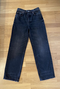 Zara Straight Fit Cropped High Rise teksad, 34-36 suurus (3 foto / 4)