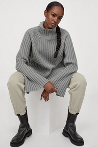 100% villast oversized kampsun H&M premium collection (1 foto / 3)