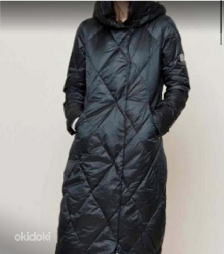 Длинный пуховик monton/пуховик/зимнее пальто/зимняя куртка, (фото #2)