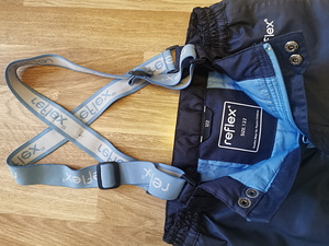 Traksidega laste talve püksid 122 (2 foto / 5)