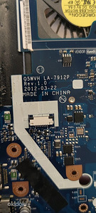 Motherboard Q5WVH LA-7912P + cpu + fan (3 foto / 3)