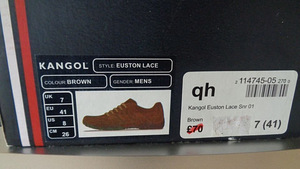 Kangol Euston(Англия)100%кожа.Р.41.Стелька 26 см. (8 фото из 10)