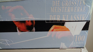 100 CD BOX-"Suurimad klassikalise kunsti meistriteosed" (5 foto / 10)