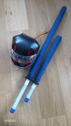 Спортивный шлем Chanbara JR и тренировочное оружие 60 и 98см (фото #1)