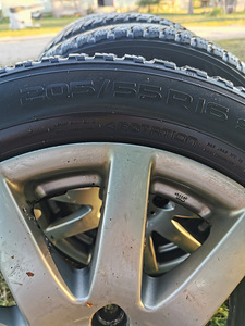 Honda Accord veljed koos kummidega 205/55/R16 (1 foto / 3)