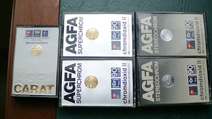 HELIKASSETID AGFA 5tk.=15€ (1 foto / 3)