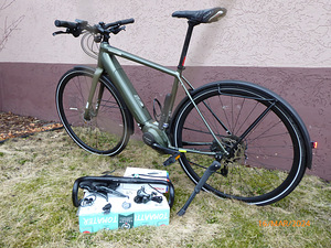 ЭЛЕКТРИЧЕСКИЙ ВЕЛОСИПЕД CANNONDALE CRAVEL (2 фото из 5)