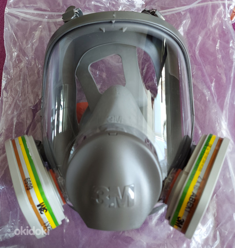 Täismask 3M + filtrid.