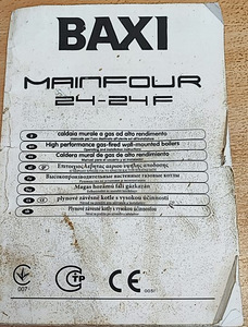 Baxi mainfour 24 gaasikatel (1 foto / 3)