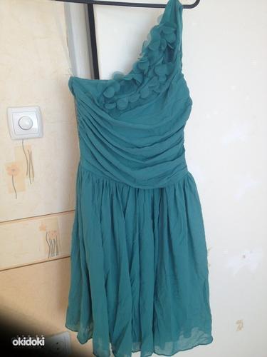 Зеленое платье, размер S (фото #1)