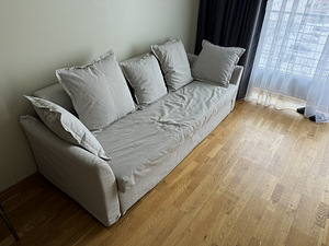IKEA 3-ne Diivanvoodi pesukastiga, magamiskoht 140x200 (1 foto / 3)