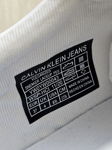 Calvin Klein vulcanized sneaker laceup pes, оригинал (5 фото из 6)