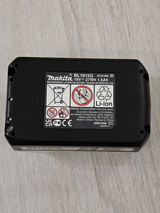 Akutrell Makita HP488D009 + Aku 2tk 18V 1,5Ah + laadija (7 foto / 9)