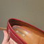 Красные кожаные туфли Geox (фото #4)