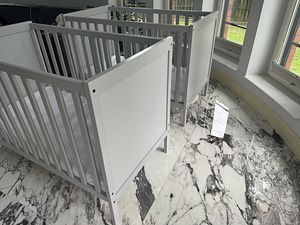 Võrevoodid madratsitega 2 tk. IKEA SUNDVIK hall (3 foto / 7)