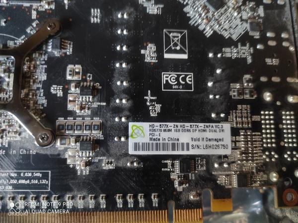 Radeon HD 5770 Видеокарта GPU (фото #1)